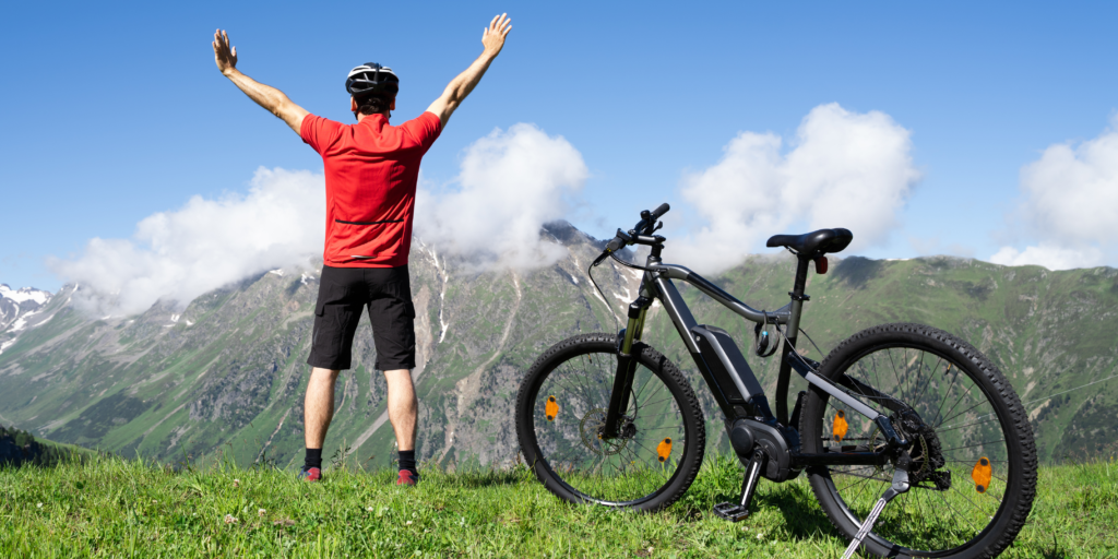 What are the benefits of riding an electric bicycle?