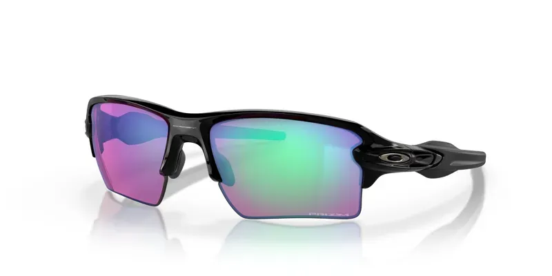 Oakley Flak 2.0 Xl OO-9188-05 In Prizm Golf Lenses/Polished Black Frame