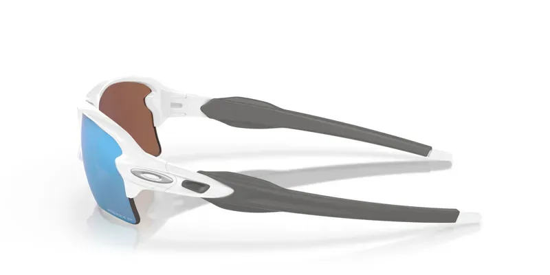 Oakley Flak 2.0 Xl OO-9188-82 In Prizm Deep Water Polarized Lenses/Polished White Frame-2