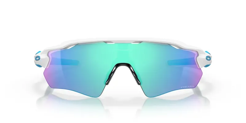 Oakley Radar Ev Path OO-9208-57 In Prizm Sapphire Lenses/Polished White Frame-1