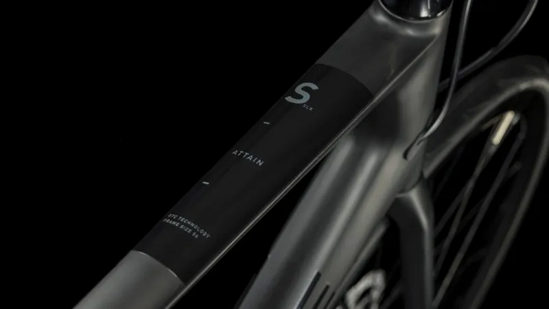 Cube Attain GTC SLX Road Racing Bike in Carbon/Black-1