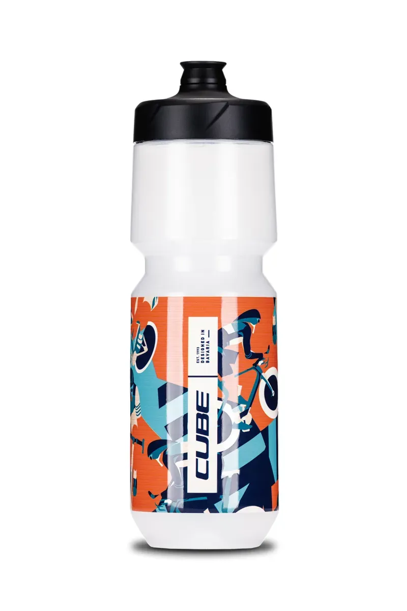 Cube Bottle Flow 750 BLUE/ORANGE