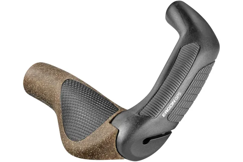 Ergon GP5 Biokork Large Grips in Brown