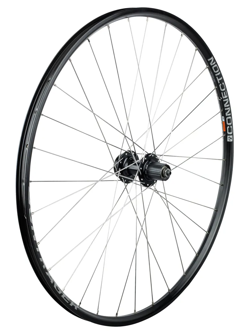 Wheel Front Bontrager Connection/DC-20 700 6B Disc GREY/BLACK front cassette-1