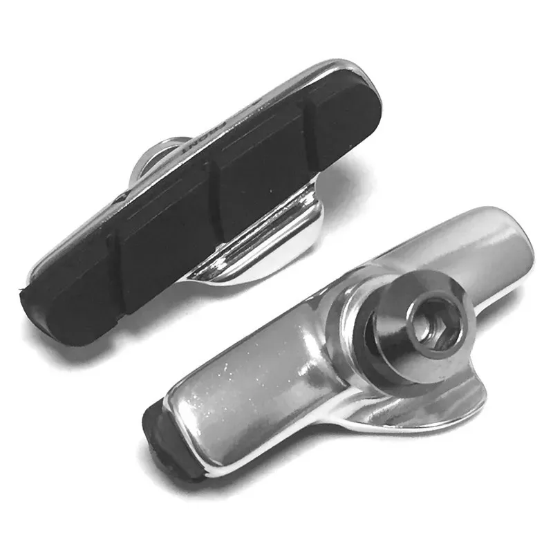Ashima Aluminium Campagnolo Road Brake Shoe/Pad in Silver