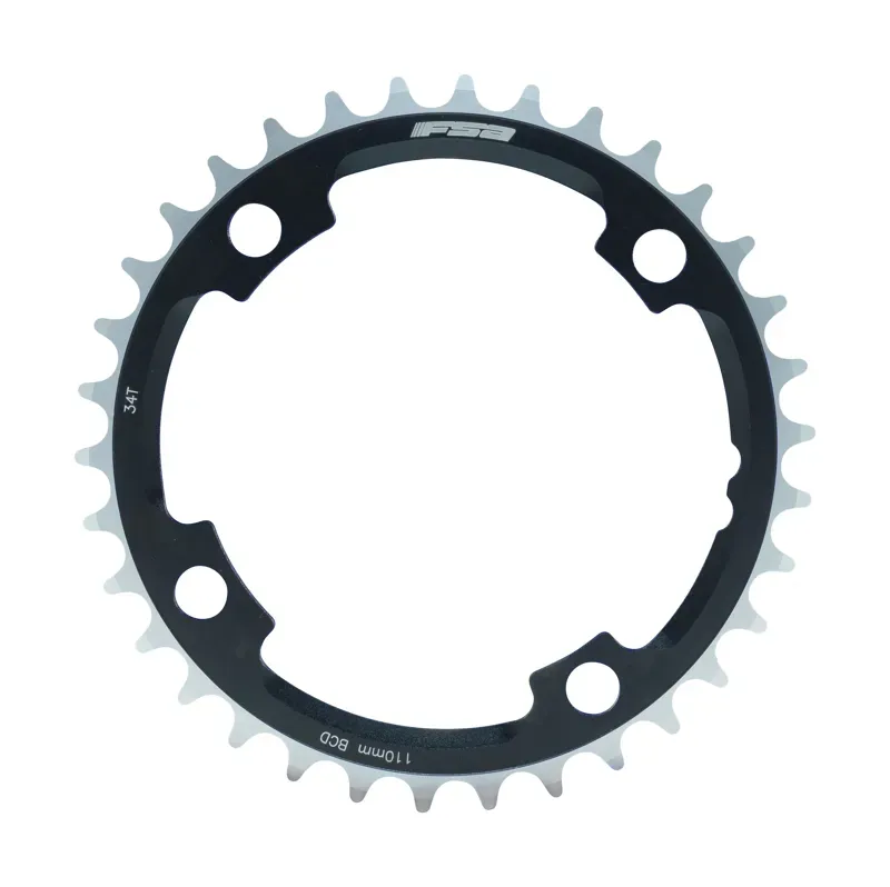 FSA Gossamer ABS Road Bike 2x11 Chainring in Black-2