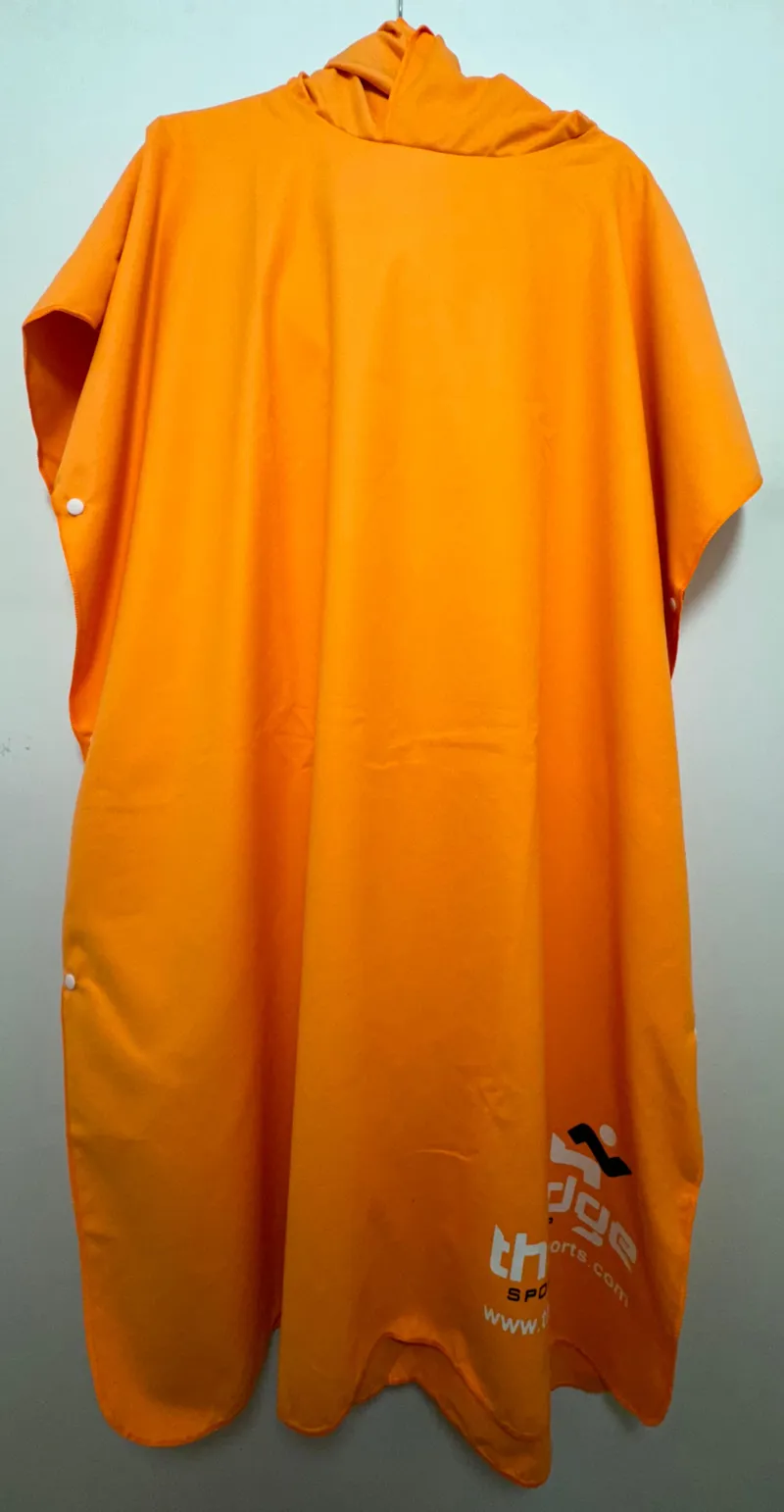 The Edge Sports Shop Poncho Orange 110cmx88cm