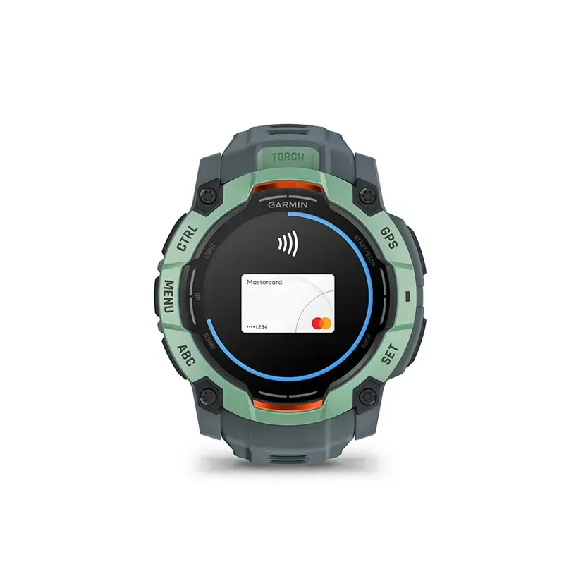 Garmin Instinct 3 50mm AMOLED Smartwatch in Neotropic Twilight-2