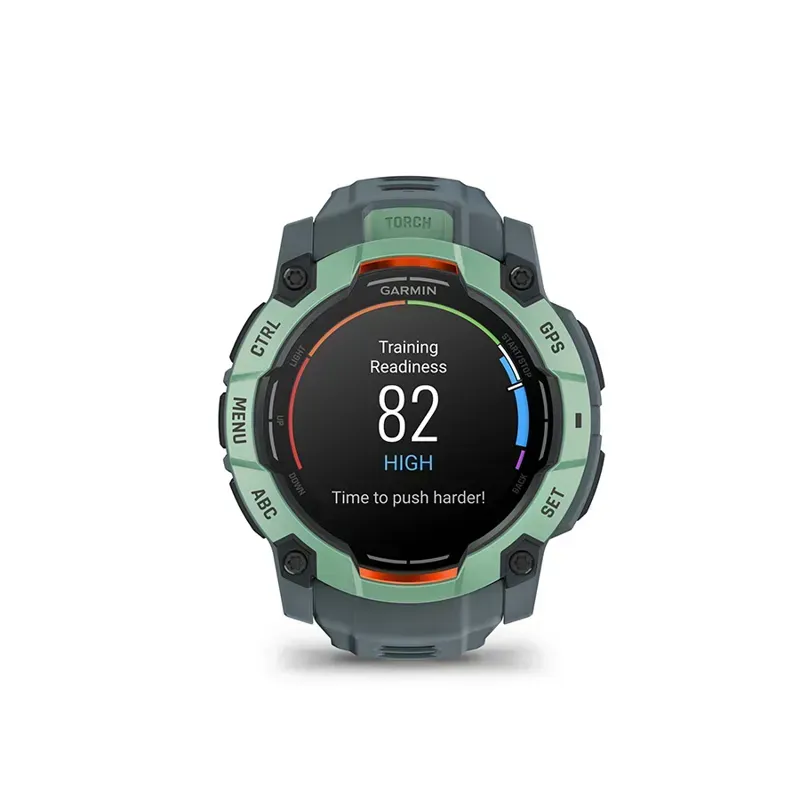 Garmin Instinct 3 50mm AMOLED Smartwatch in Neotropic Twilight