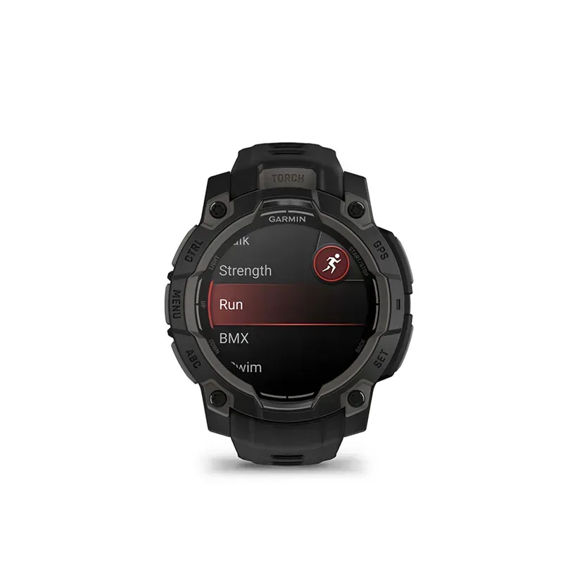 Garmin Instinct 3 45mm AMOLED Smartwatch in Black-5