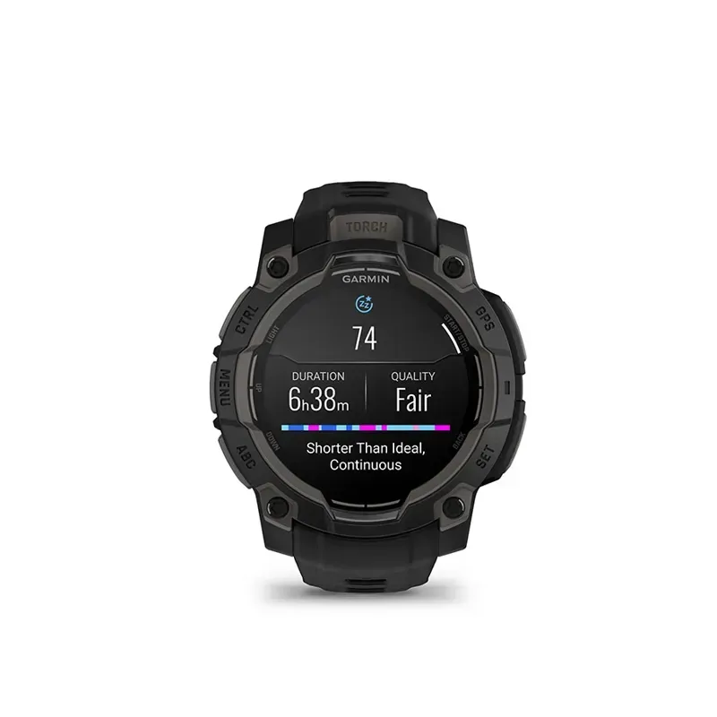 Garmin Instinct 3 45mm AMOLED Smartwatch in Black-3