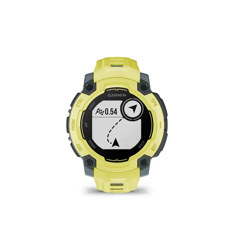 Garmin Instinct E 45mm Smartwatch in Electric Lime/Charcoal-3