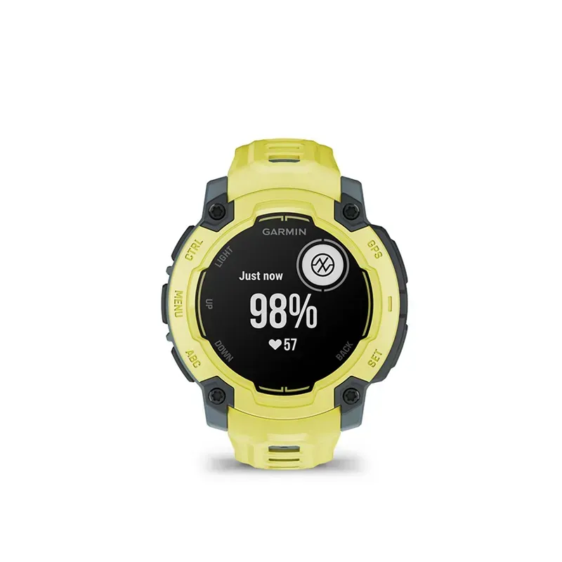 Garmin Instinct E 45mm Smartwatch in Electric Lime/Charcoal-1