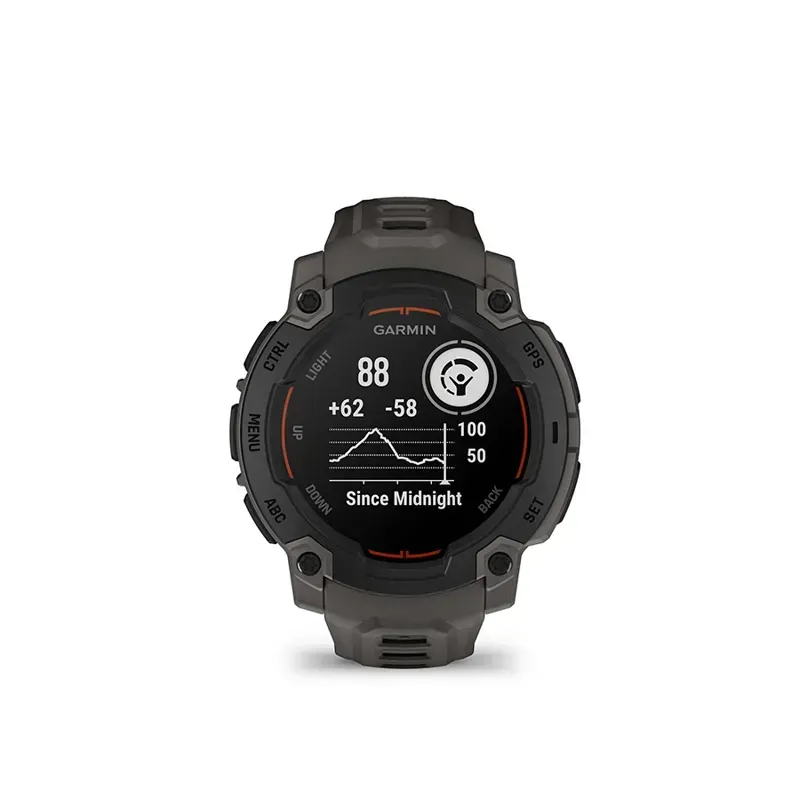 Garmin Instinct E 45mm Smartwatch in Charcoal/Black-3
