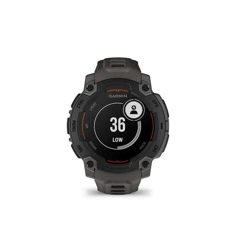 Garmin Instinct E 45mm Smartwatch in Charcoal/Black