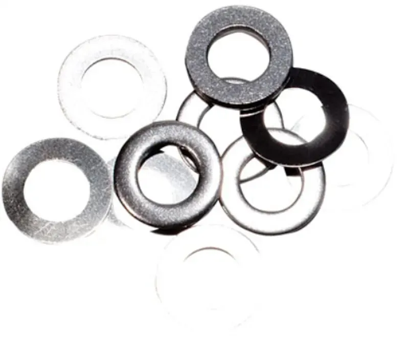 Bikebits Weldtite x10 Disc Brake Shims in Silver