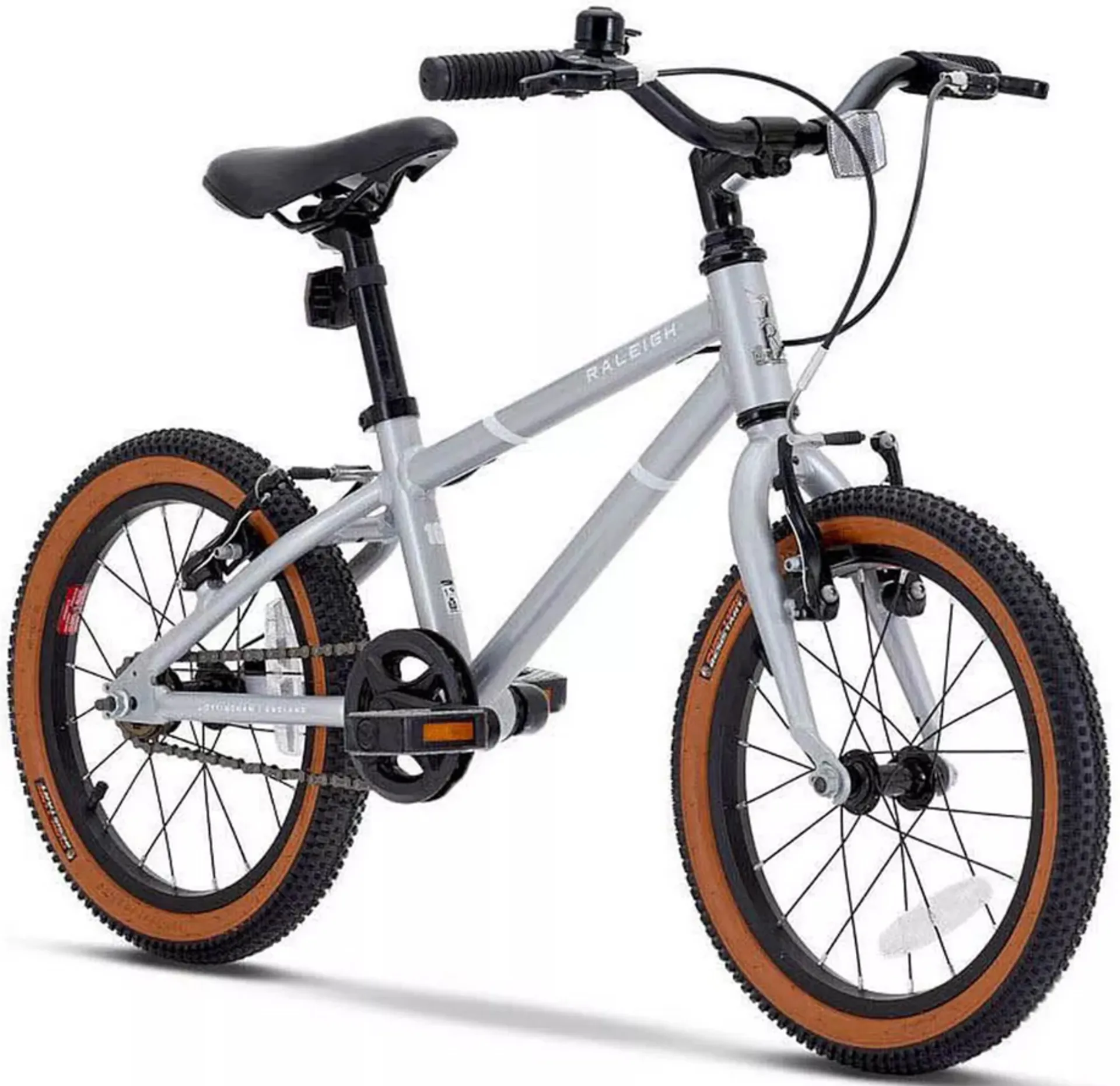 Raleigh Pop 16 Kids Bike Silver - Main Image