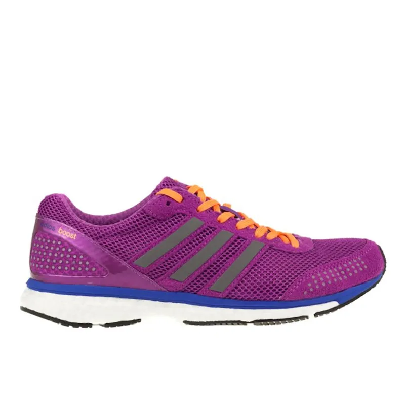 Adidas Women's Adizero Adios Boost 2 Purple UK4.5-1