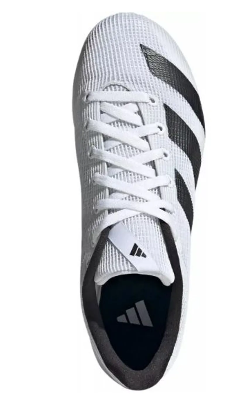 Adidas Allroundstar Running Spikes Junior White Black