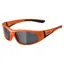 Alpina Flexxy Junior Black Lens Sunglasses in Orange/Black