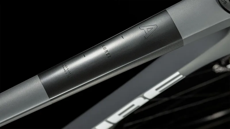 Cube Agree C:62 Road Bike in Grey/Black-1