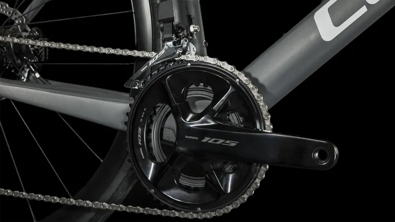 Cube Agree C:62 Road Bike in Grey/Black-6