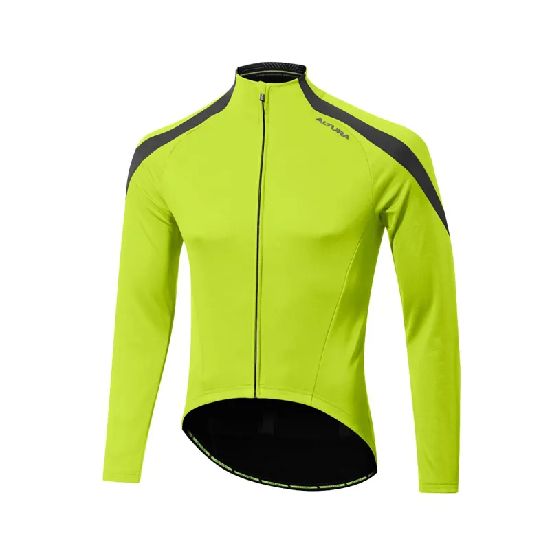 Altura Nightvision 2 Thermoshield Long Sleeve Jersey In Yellow