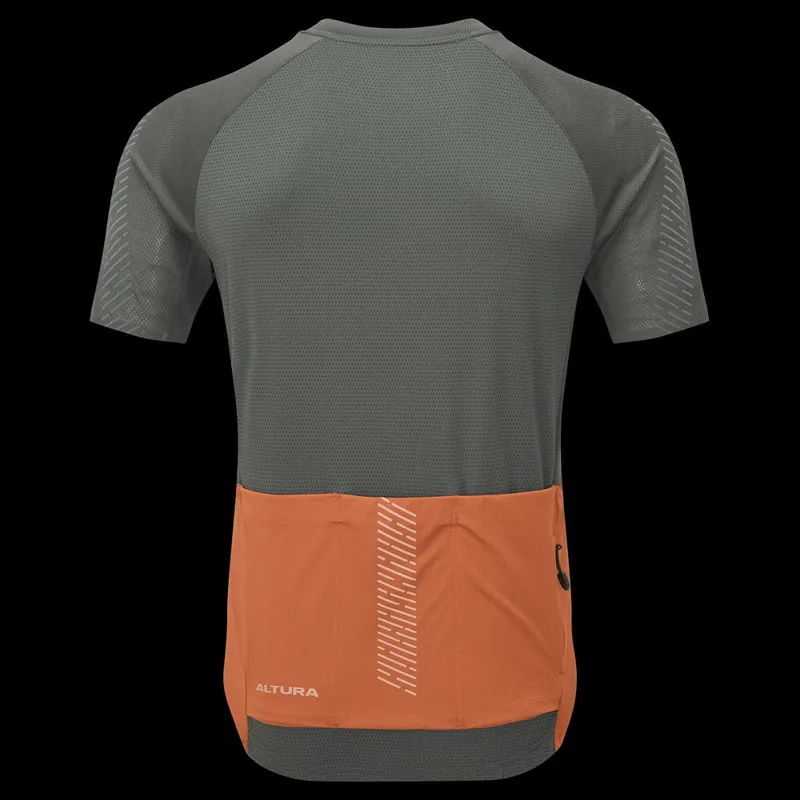 Altura Endurance Men's Short Sleeve Jersey SS24 2024 Carbon/Rust-6