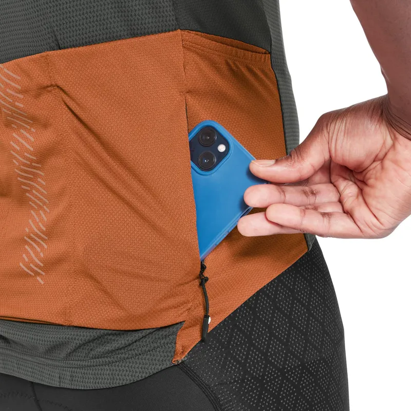 Altura Endurance Men's Short Sleeve Jersey SS24 2024 Carbon/Rust-5