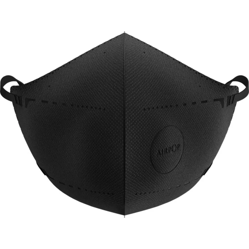 AirPop Pocket 2 Pieces Mask in Black