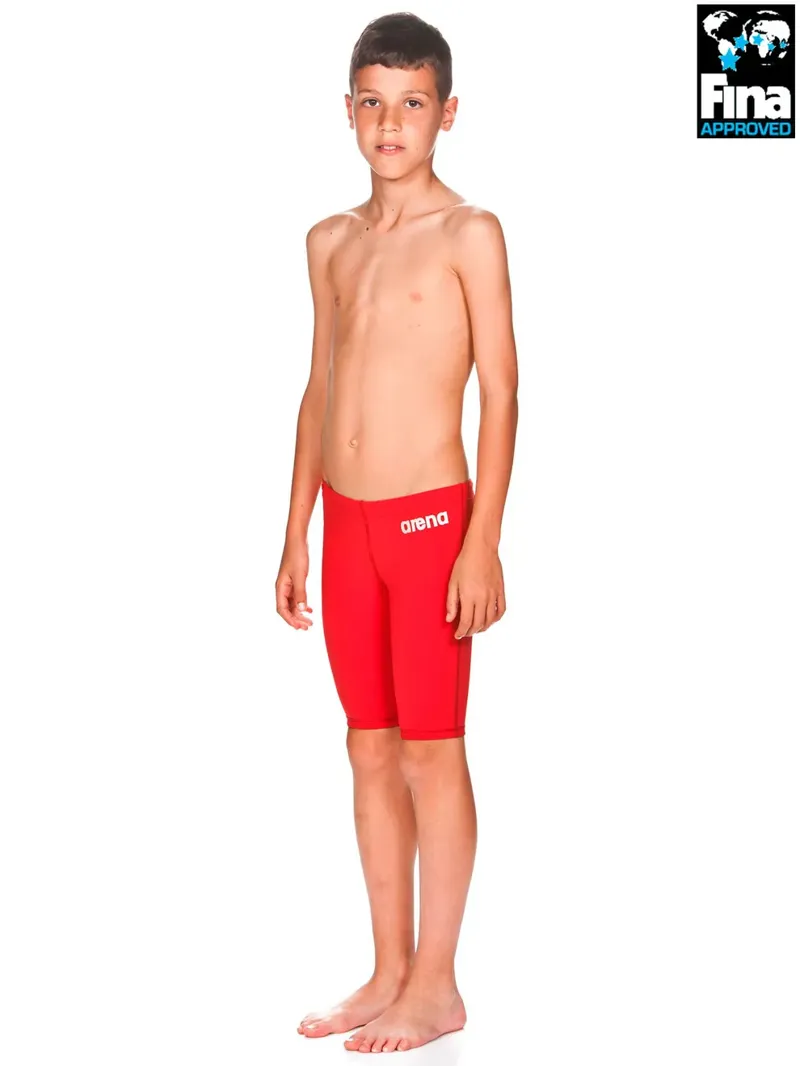 Arena Boys Powerskin ST Junior Jammer Red-4