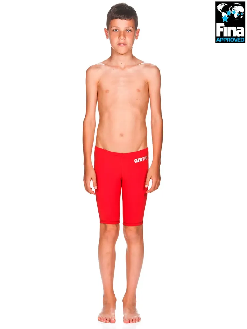 Arena Boys Powerskin ST Junior Jammer Red-3