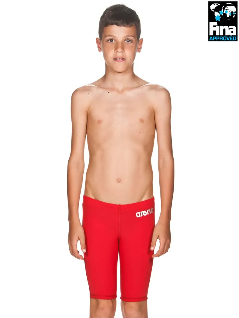 Arena Boys Powerskin ST Junior Jammer Red-2