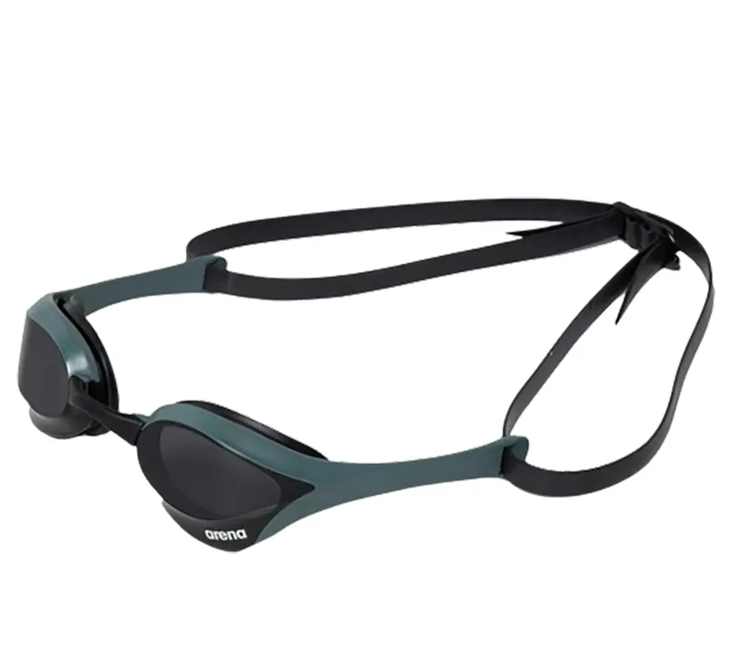 Arena Cobra Ultra Swipe Swimming Goggles Smoke Army Black-1