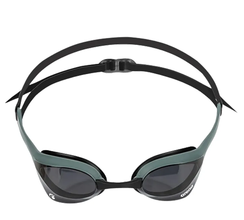 Arena Cobra Ultra Swipe Swimming Goggles Smoke Army Black