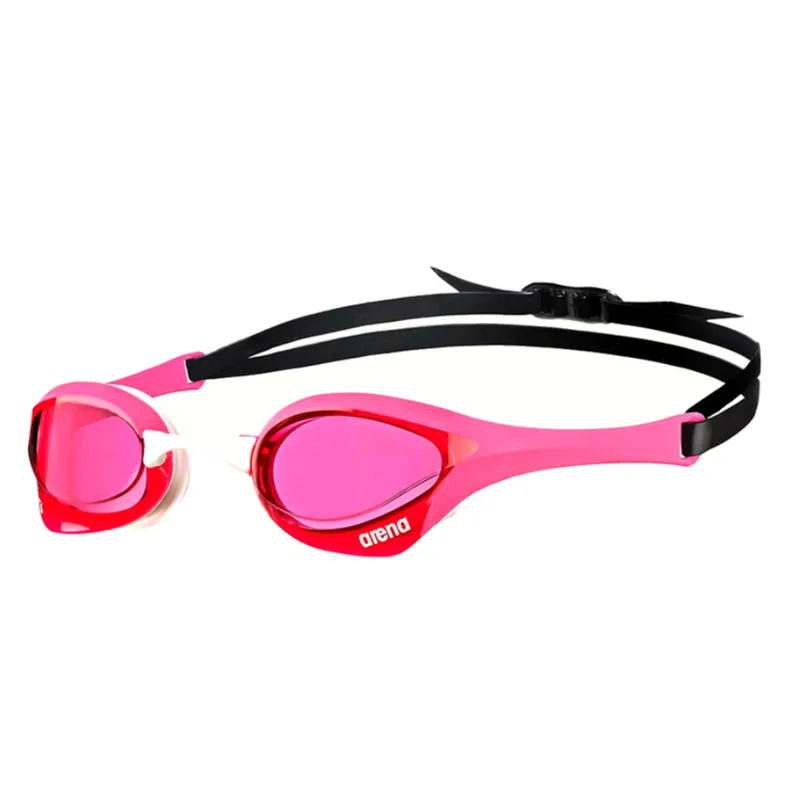 Arena Cobra Ultra Swipe Swimming Goggles Pink/White