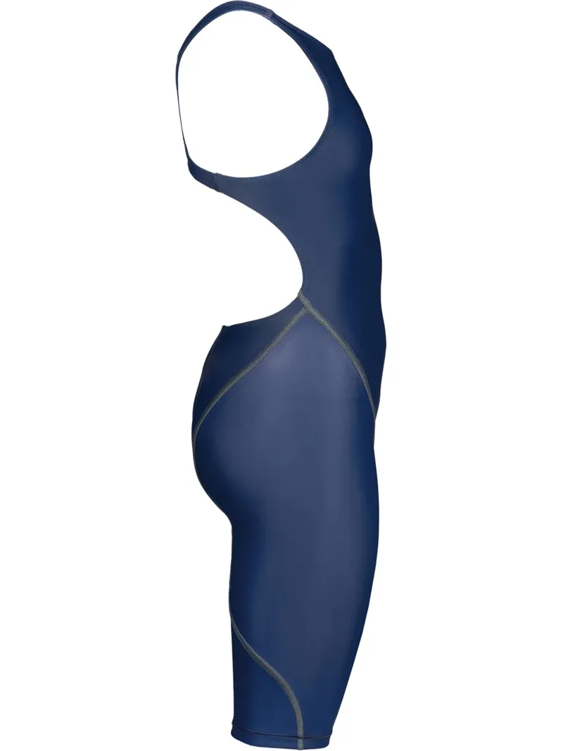 Arena Junior Girls Powerskin ST Next Open Back Swimming Race Suit Navy-3