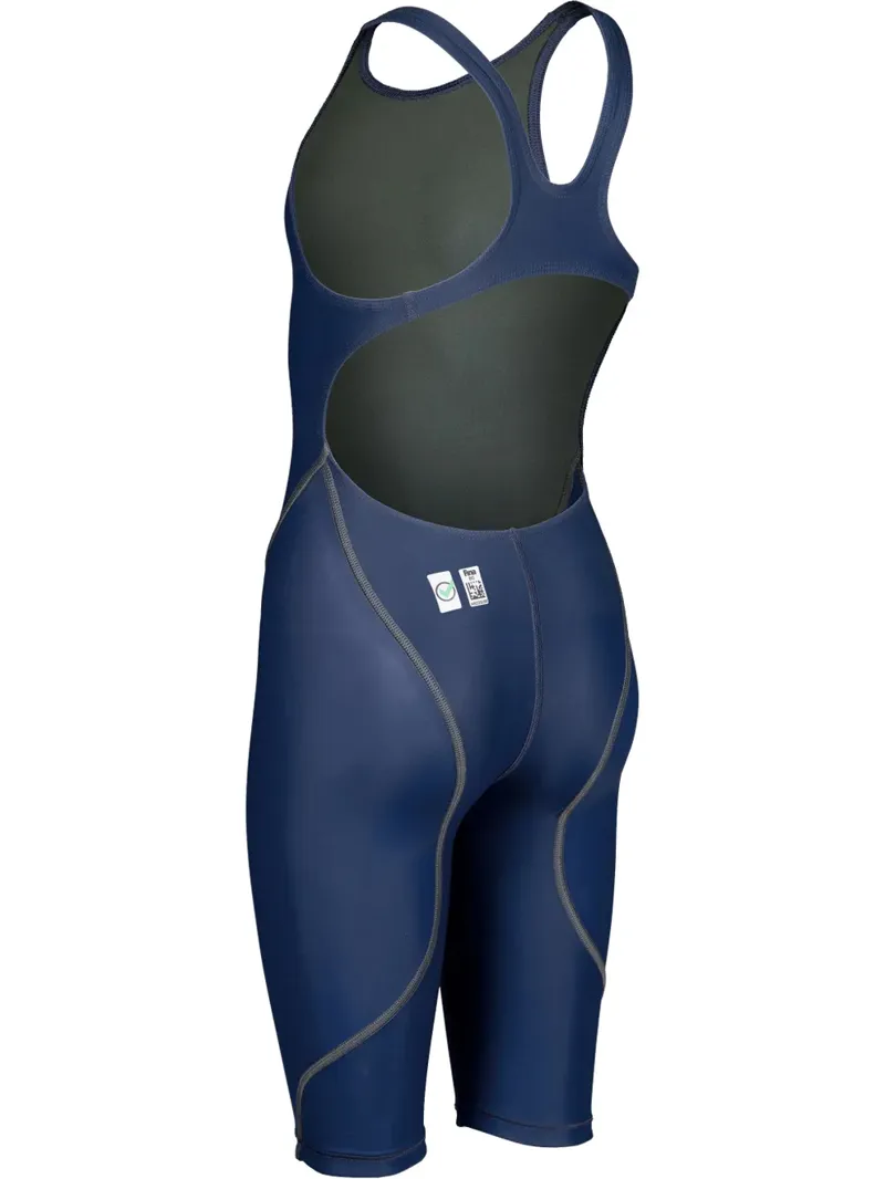 Arena Junior Girls Powerskin ST Next Open Back Swimming Race Suit Navy-5