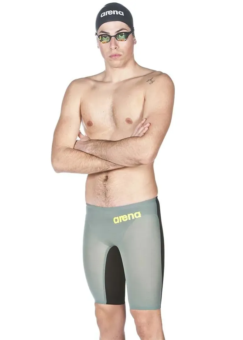 Arena Men's Powerskin Carbon Air Jammer Green-6