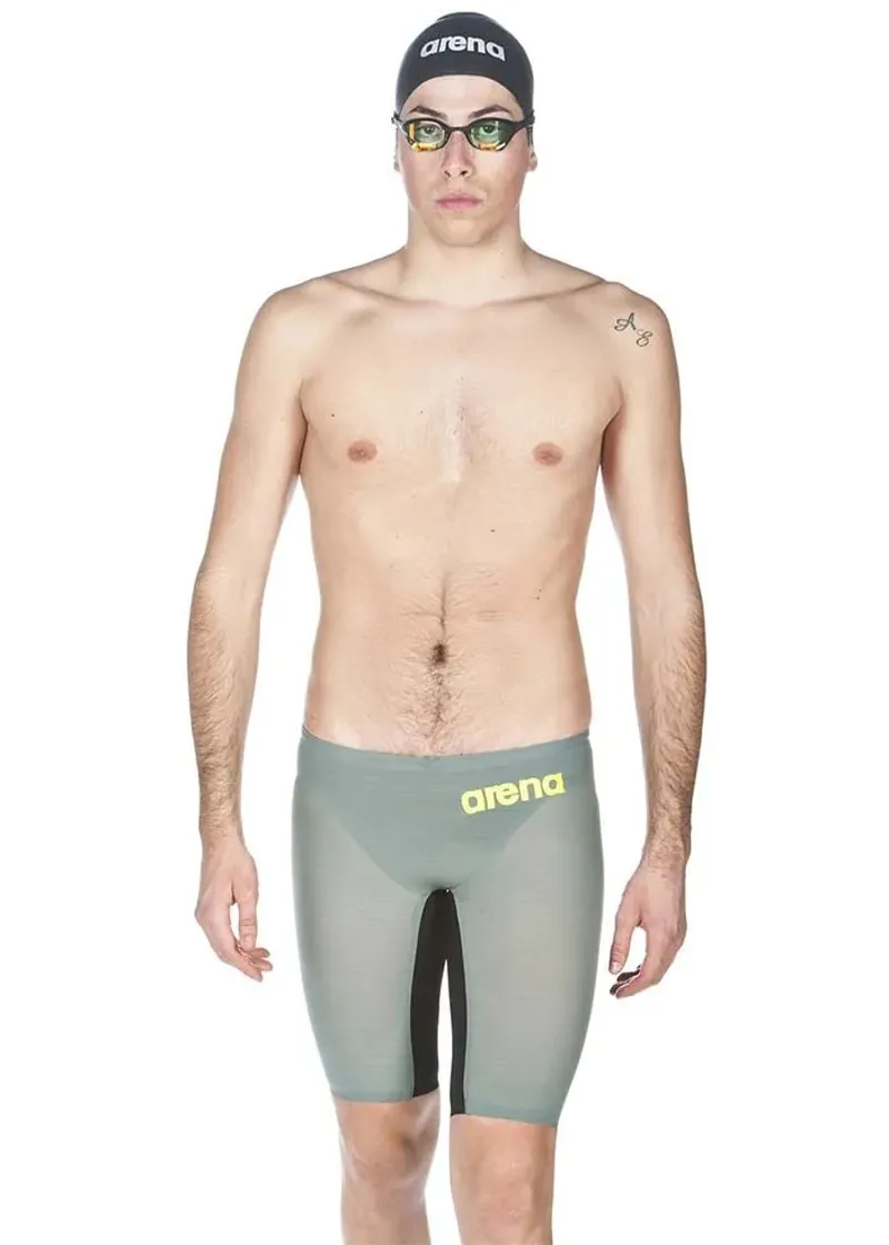 Arena Men's Powerskin Carbon Air Jammer Green-2