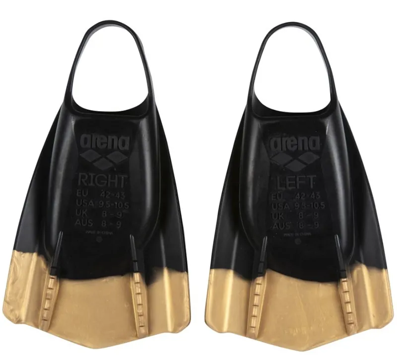 Arena Powerfin Pro Black/Gold-5