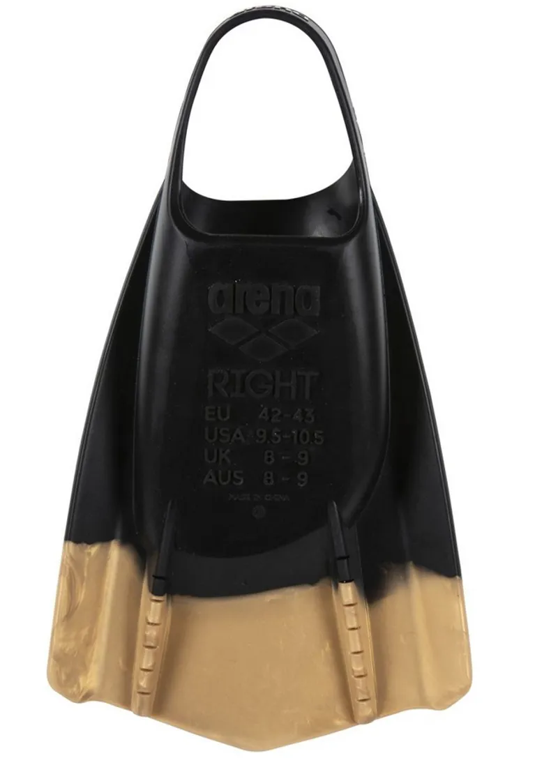 Arena Powerfin Pro Black/Gold-2