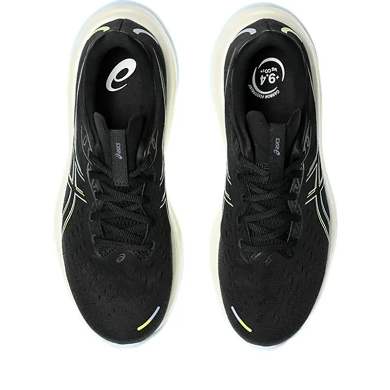 Asics Men's Cumulus 26 Black/Safety Yellow-5