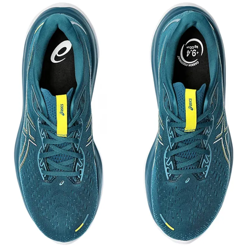 Asics Men's GEL-Cumulus 26 Running Shoes Evening Teal/Bright Yellow-5