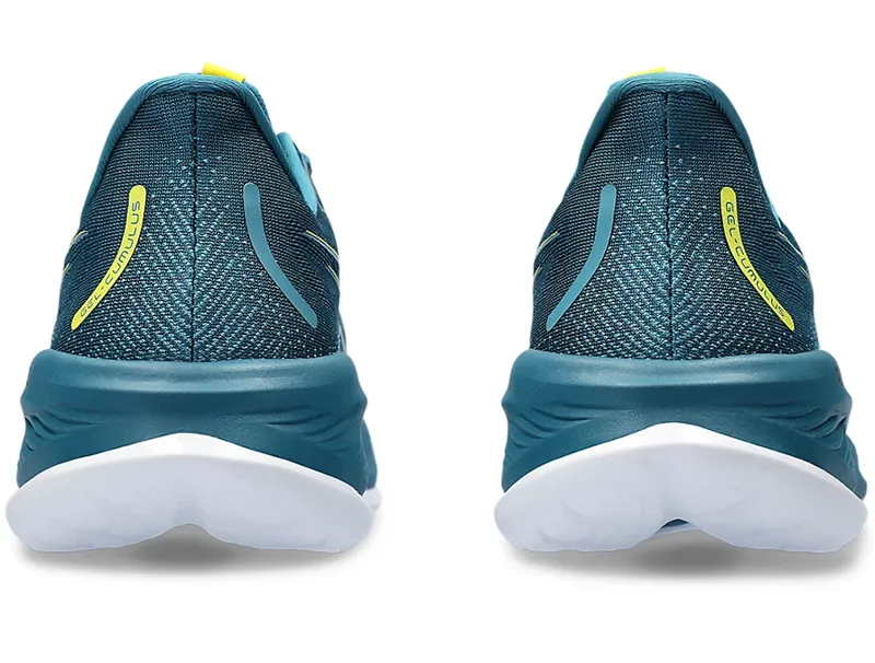 Asics Men's GEL-Cumulus 26 Running Shoes Evening Teal/Bright Yellow-4