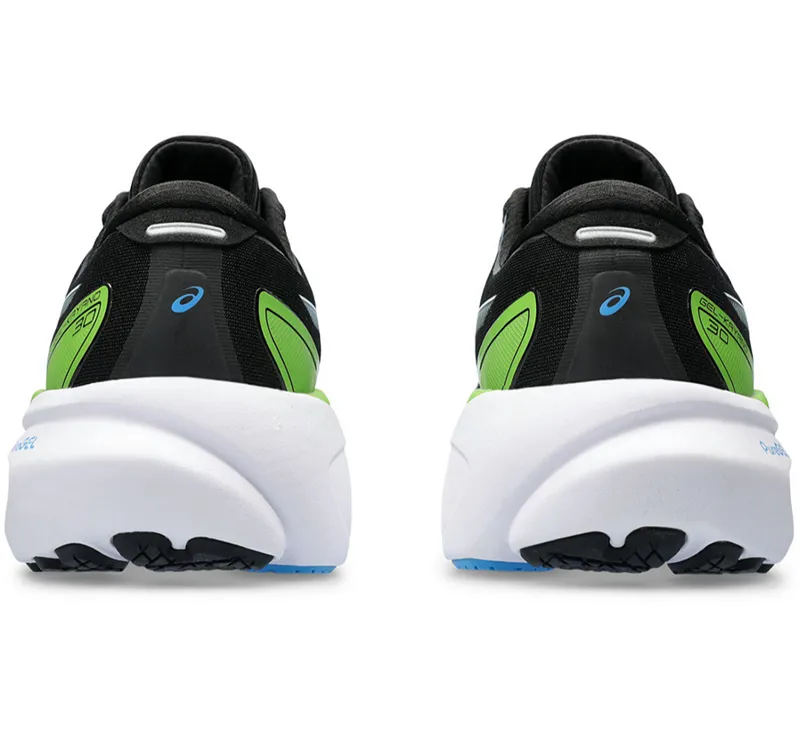 Asics Men's GEL-Kayano 30 Running Shoes Black/Electric Lime-4