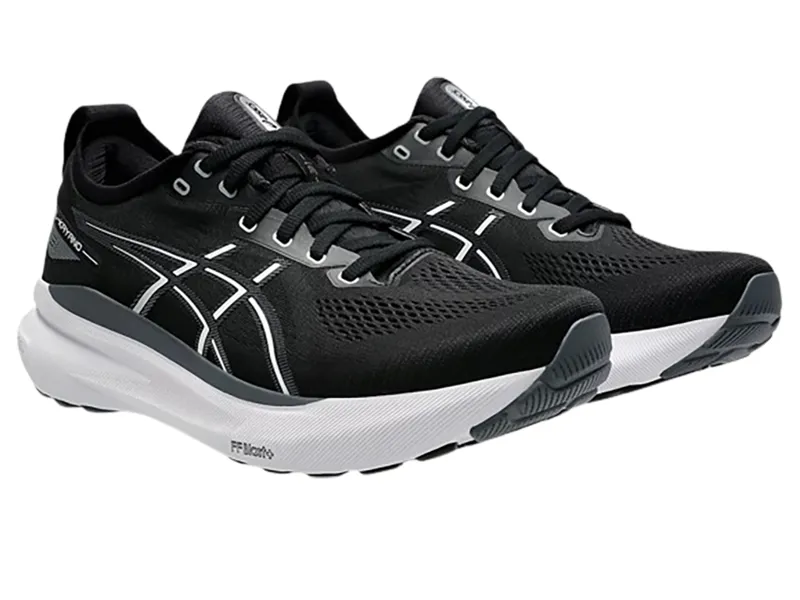 Asics Men's Gel Kayano 31 Running Shoes Black/White-2