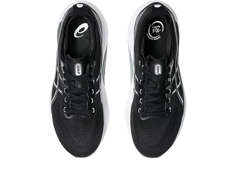 Asics Men's Gel Kayano 31 Running Shoes Black/White-4