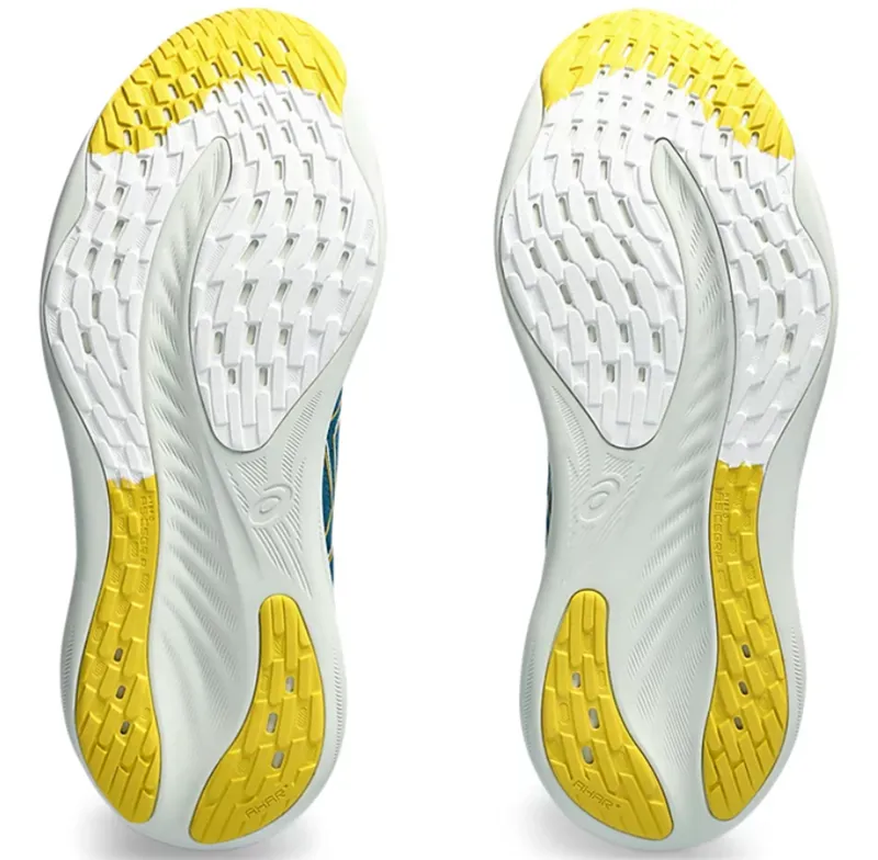 Asics Men's GEL-Nimbus 26 Running Shoes Evening Teal/Light Mustard-6