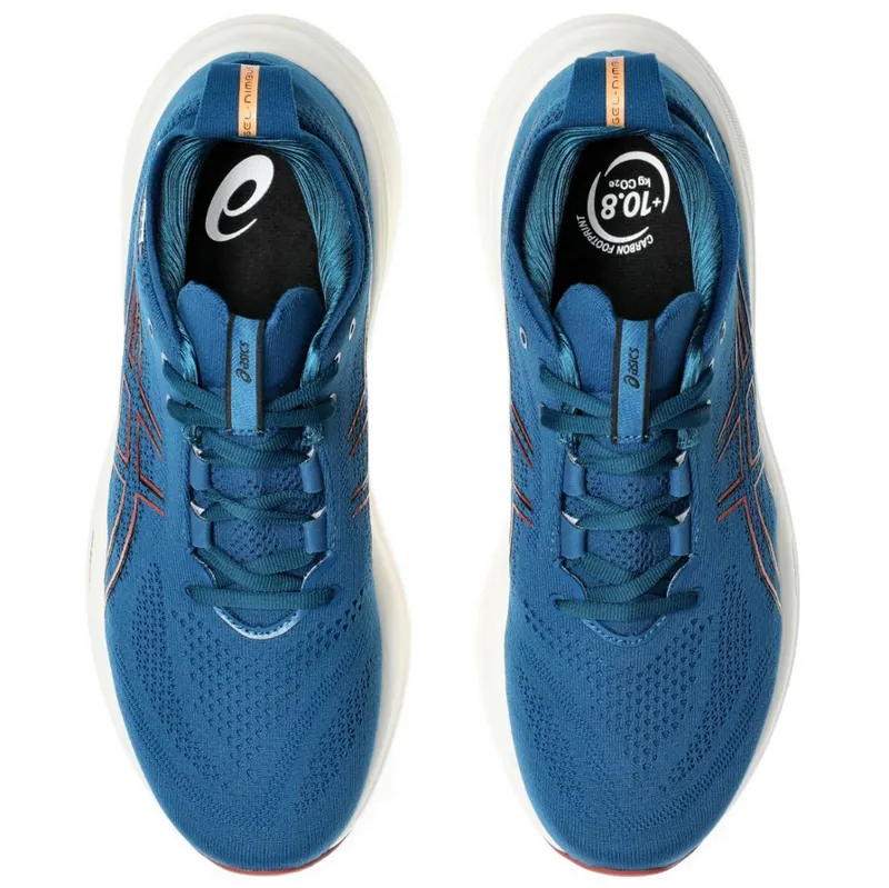 Asics Men's GEL-Nimbus 26 Rich Navy/Faded Orange-5